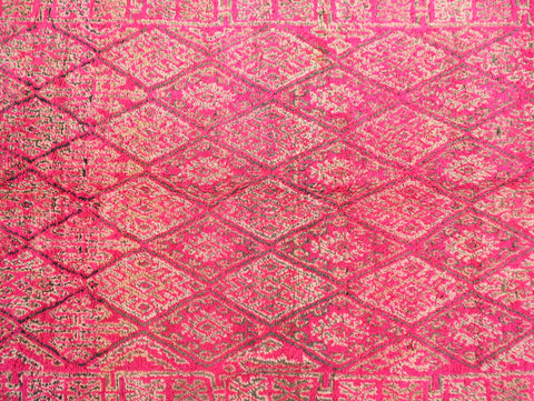Anigouran Vintage Moroccan Rug  7'1" x 13'5"