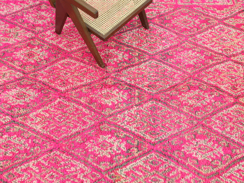 Anigouran Vintage Moroccan Rug  7'1" x 13'5"