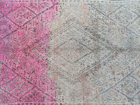 Issafen Vintage Moroccan Rug  6'7" x 12'9"