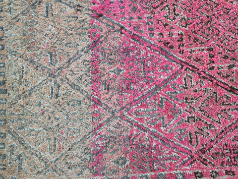 Issafen Vintage Moroccan Rug  6'7" x 12'9"