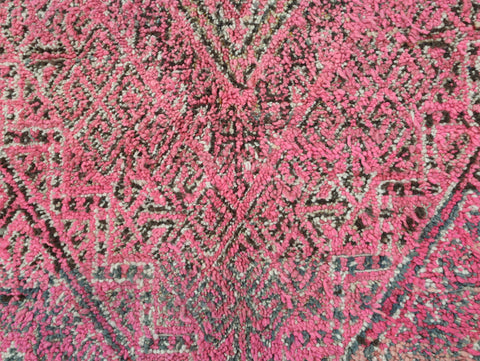 Issafen Vintage Moroccan Rug  6'7" x 12'9"