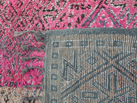 Issafen Vintage Moroccan Rug  6'7" x 12'9"