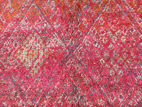 Agraw Vintage Moroccan Rug  6'9" x 11'7"