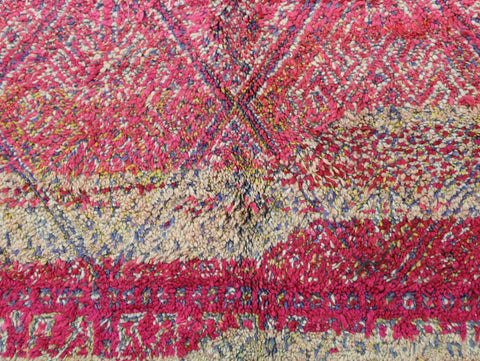 Agraw Vintage Moroccan Rug  6'9" x 11'7"