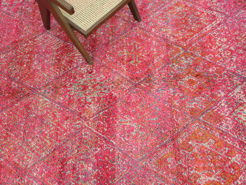 Agraw Vintage Moroccan Rug  6'9" x 11'7"