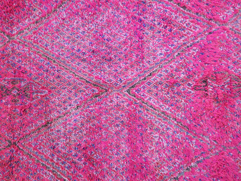 Awragh Vintage Moroccan Rug  6'4" x 11'2"