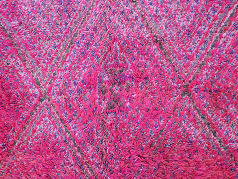 Awragh Vintage Moroccan Rug  6'4" x 11'2"