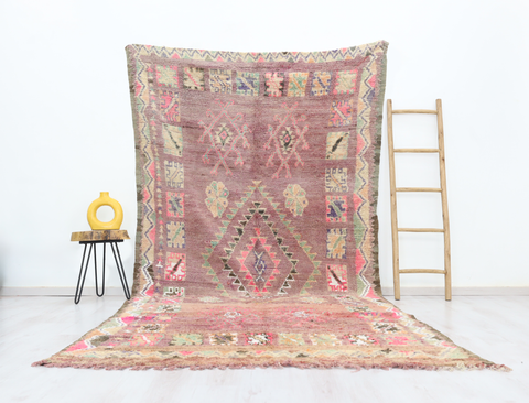 Tasekfa Vintage Moroccan Rug  5'9" x 12'1"