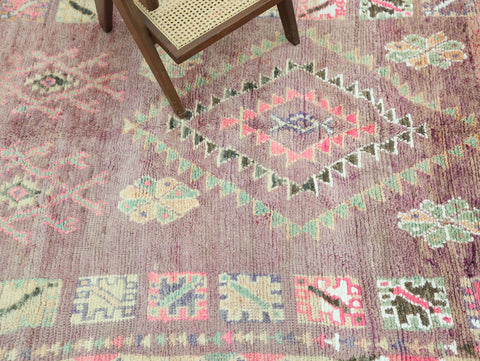 Tasekfa Vintage Moroccan Rug  5'9" x 12'1"