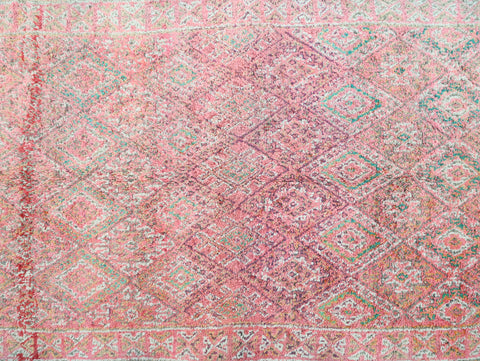 Tadmut Vintage Moroccan Rug  6'6" x 10'5"