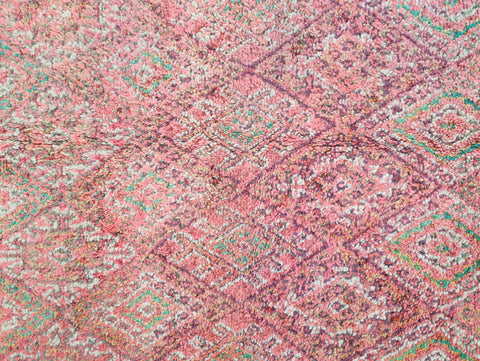 Tadmut Vintage Moroccan Rug  6'6" x 10'5"