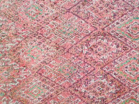 Tadmut Vintage Moroccan Rug  6'6" x 10'5"
