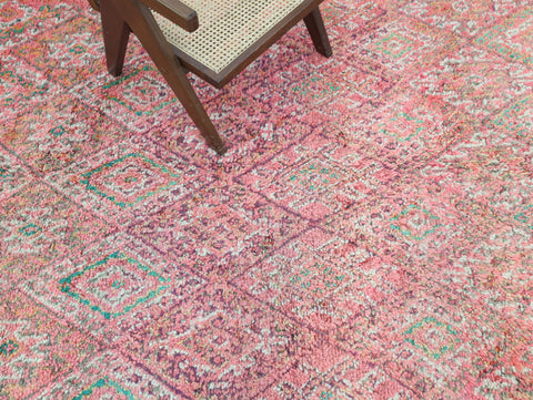 Tadmut Vintage Moroccan Rug  6'6" x 10'5"