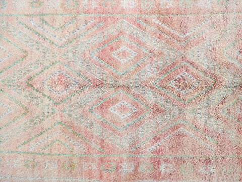 Afella Vintage Moroccan Rug  6'4" x 10'3"