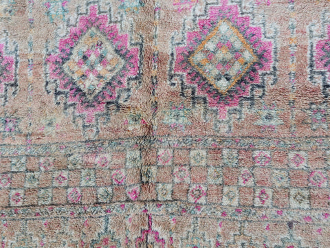 Aner Vintage Moroccan Rug  6'4" x 10'8"