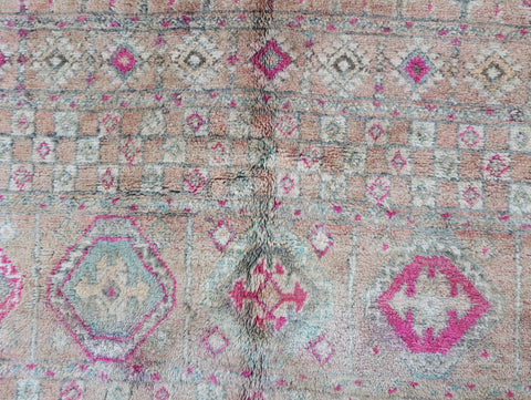 Aner Vintage Moroccan Rug  6'4" x 10'8"