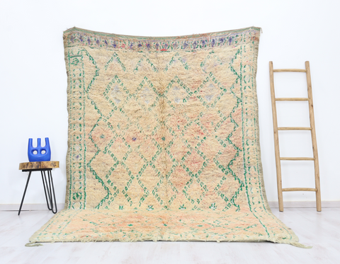 Ayal Vintage Moroccan Rug  6'4" x 9'5"