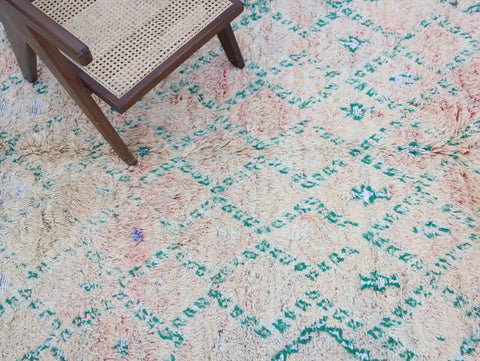 Ayal Vintage Moroccan Rug  6'4" x 9'5"