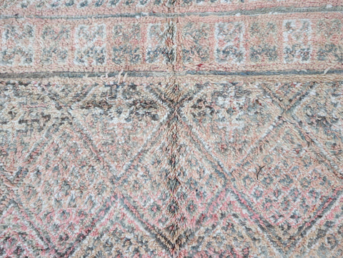 Tislit Vintage Moroccan Rug  6'2" x 11'2"