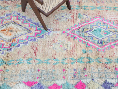 Tihya Vintage Moroccan Rug  5'6" x 12'6"
