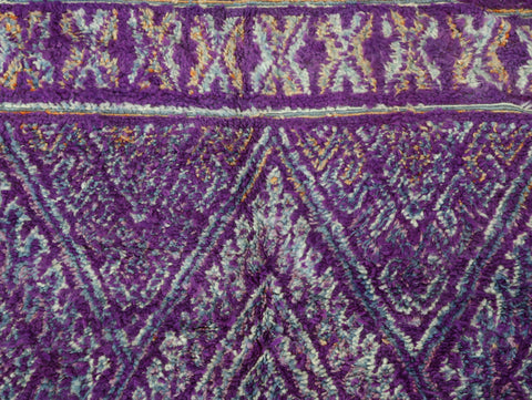 Aglan Vintage Moroccan Rug  7'1" x 11'2"