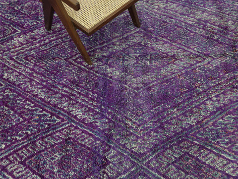 Aglan Vintage Moroccan Rug  7'1" x 11'2"