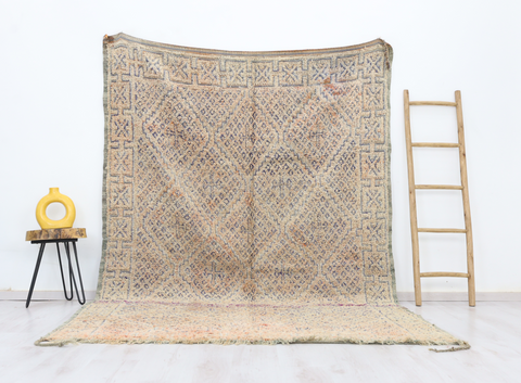 Aregaz Vintage Moroccan Rug  6'7" x 9'6"