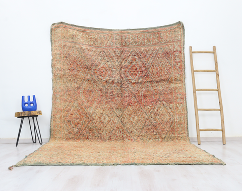 Amzun Vintage Moroccan Rug  6'8" x 10'3"
