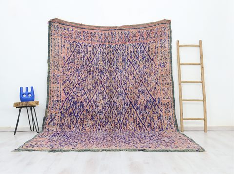 Aghanim Vintage Moroccan Rug  6'9" x 9'4"