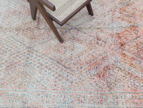 Azef Vintage Moroccan Rug  6'1" x 9'9"