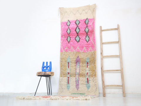 Akudad Moroccan Rug  2'6" x 10'5"