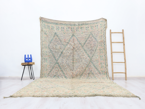 Tifsa Vintage Moroccan Rug  6'7" x 11'8"