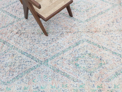 Tifsa Vintage Moroccan Rug  6'7" x 11'8"