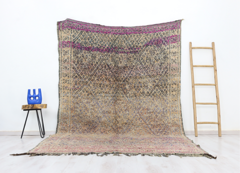 Lyla Vintage Moroccan Rug  6'5" x 9'6"