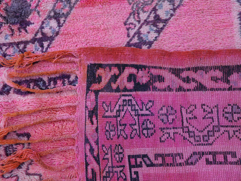 Selya Vintage Moroccan Rug  6'6" x 13'9"