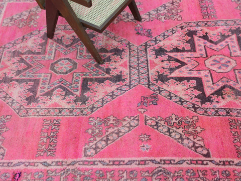 Selya Vintage Moroccan Rug  6'6" x 13'9"