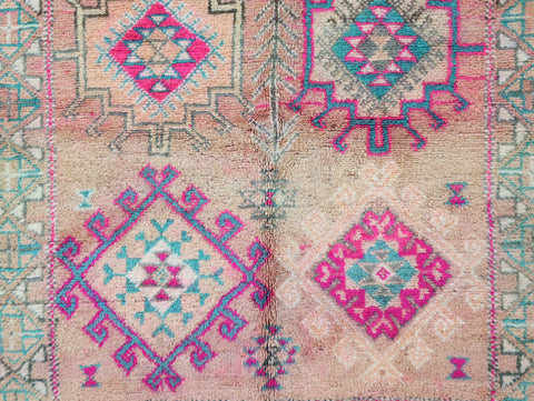 Azar Vintage Moroccan Rug  5'6" x 11'7"