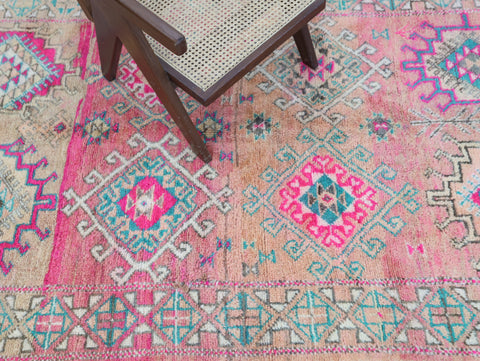Azar Vintage Moroccan Rug  5'6" x 11'7"