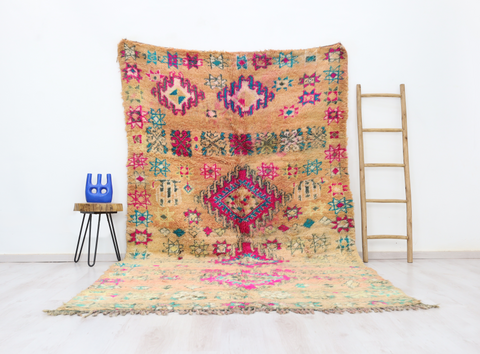 Taliya Vintage Moroccan Rug  6'4" x 11'0"
