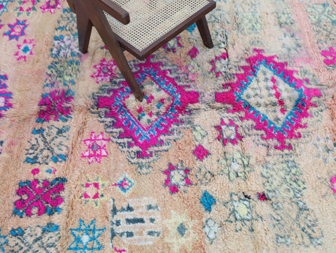 Taliya Vintage Moroccan Rug  6'4" x 11'0"