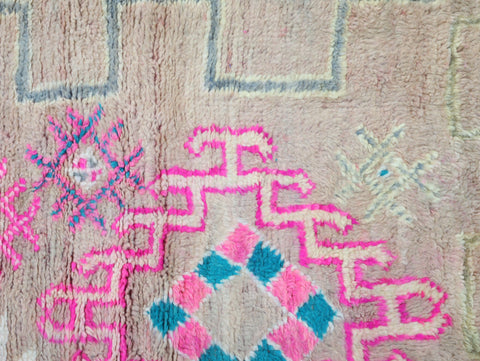 Lylia Vintage Moroccan Rug  5'4" x 10'5"