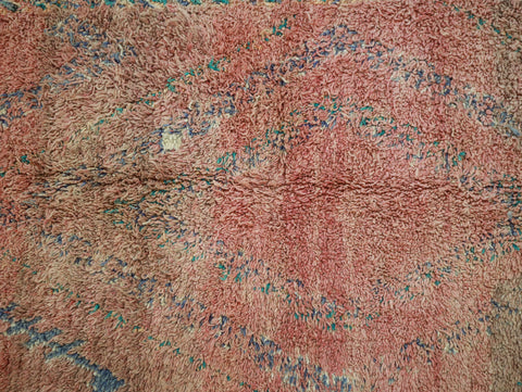 Jawhar Vintage Moroccan Rug  6'4" x9'4"