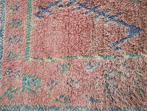 Jawhar Vintage Moroccan Rug  6'4" x9'4"