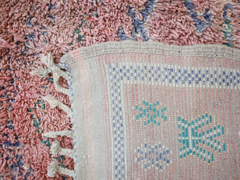 Jawhar Vintage Moroccan Rug  6'4" x9'4"