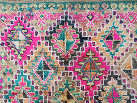 Silia Vintage Moroccan Rug  6'7" x 12'0"