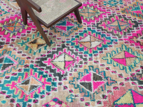 Silia Vintage Moroccan Rug  6'7" x 12'0"