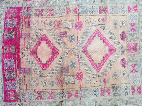 Alya Vintage Moroccan Rug  6'7" x 9'4"