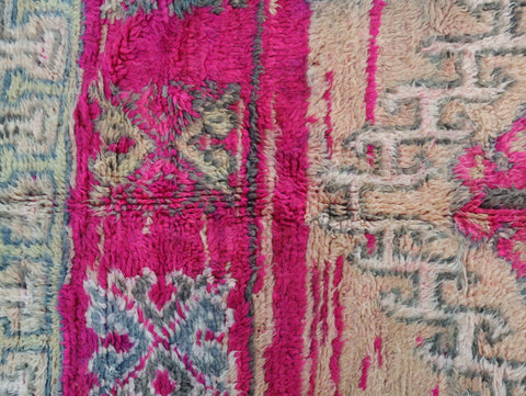 Alya Vintage Moroccan Rug  6'7" x 9'4"