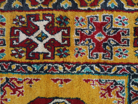 Yuba Vintage Moroccan Rug  7'3" x 13'1"