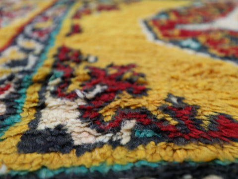 Yuba Vintage Moroccan Rug  7'3" x 13'1"